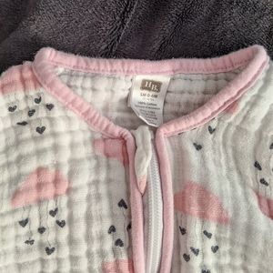 Hudson baby 0-6 quilted sleep sack